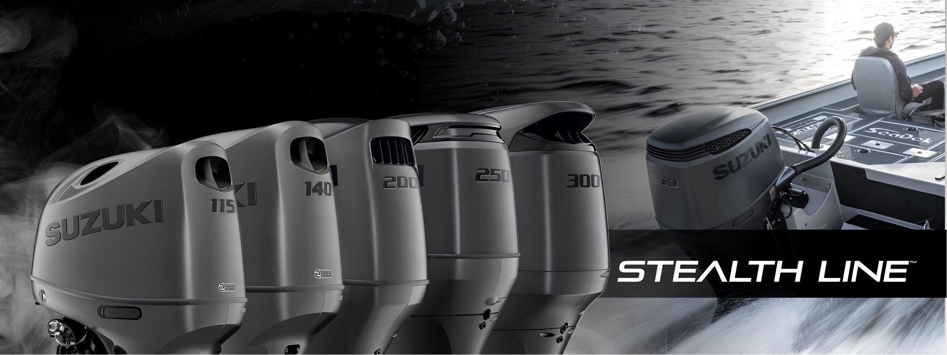 Outboard motors at Leisure Marine